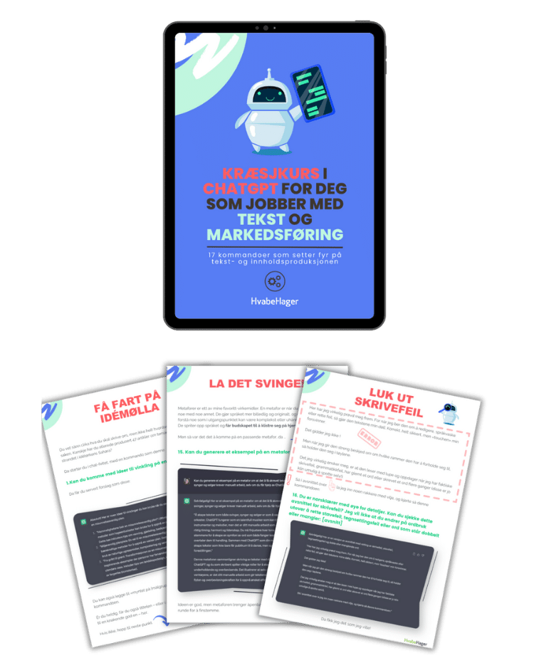 Gratis ChatGPT guide 17 Kommandoer Som F r Fart P Tekst Og Gratis ChatGPT guide 17 Kommandoer Som F r Fart P Tekst Og